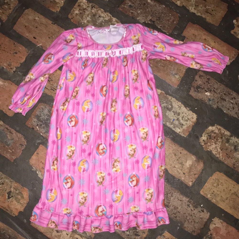 pink nightgown